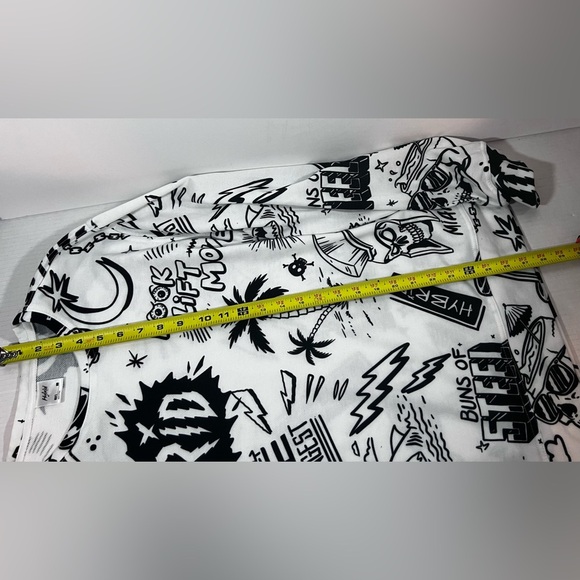 Hybrid Legacy  Crewneck Sweatshirt Men’s Large All Over Print Performance Method - Picture 10 of 12